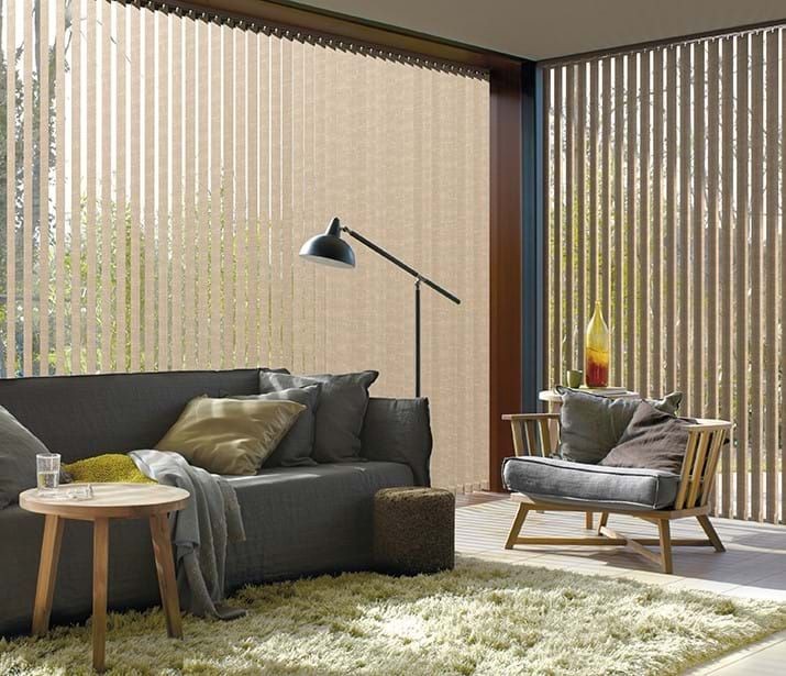 Sleek Versatility: Vertical Blinds - Customizable Window Coverings, Precise Light Control