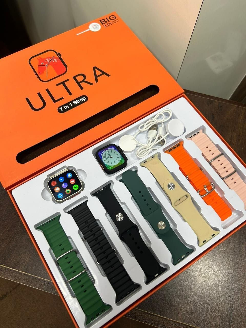 Wearable Wonder: Ultra 7 in 1 Smart Watch Strap - Versatile Fitness Solution